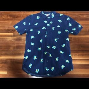 Pokémon squirtle short sleeve shirt